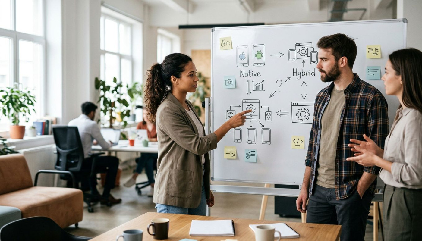 Comment choisir entre développement native et hybride pour votre application ?